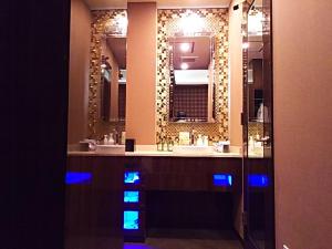 Koupelna v ubytování NUDA Toyama