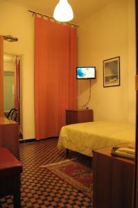 TV a/nebo společenská místnost v ubytování Hotel Major