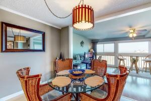 a dining room with a table and chairs at Our Place At The Beach 206B in Ocean City