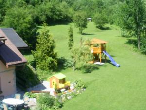 A garden outside Chalupa Vaclav