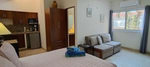 Dapur atau dapur kecil di Departamento Mauricio #6