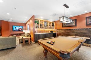 a billiard room with a pool table in it at Silver Mill #8274 in Keystone