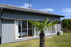 a house with a palm tree in front of it at TORAMIKE2 - Vacation STAY 53883v in Ichigaya