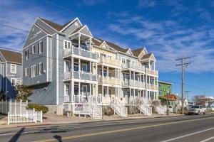 a large apartment building on the side of a street at Saint Louis Ave, Unit D in Ocean City