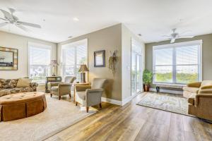a living room with a couch and a table at 13009 Bowline Ln 1 in Ocean City