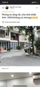 a screenshot of a picture of a street with a building at Peaceful Paradise Homestay in Hai Phong +2 photos