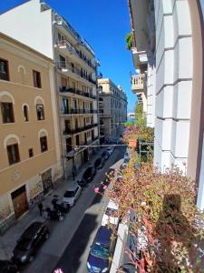 a view of a city street with cars parked at Guesthouse City Center in Bari