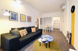 Ruang duduk di Block Apartment