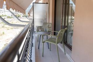 ระเบียงหรือลานระเบียงของ Volos Comfort Space