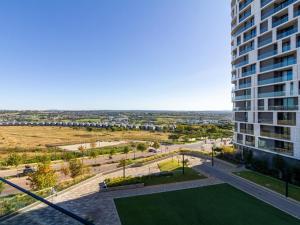 a view from the balcony of a building at Lux @ Ellipse Galelileo in Midrand