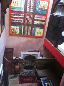 Area soggiorno di Riad Tarik