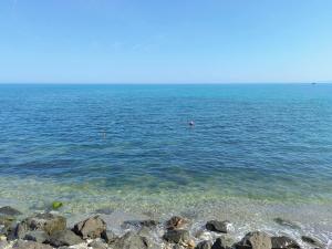 a large body of water with rocks in it at Vanito Art Escape in Nesebar +81 photos