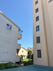 a view of a building from the outside at Splendid corner in Bečići