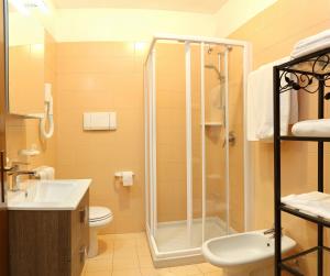 A bathroom at Claudio Appartamenti