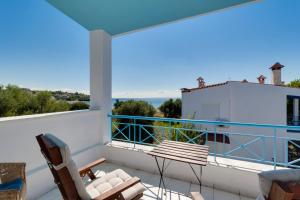 Balkón nebo terasa v ubytování Alexger Gerakini Beach house view
