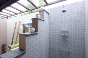 Koupelna v ubytování Villa Nusa