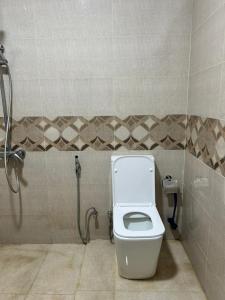 a bathroom with a toilet and a shower at Eco Camping Resort Ella in Bandarawela