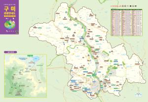 a detailed map of singapore with cities and highways at Object Anook Hotel Gumi in Gumi