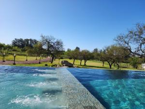 a pool of water with trees in the background at Cabañas Boutique Pipi Cucu in Colón