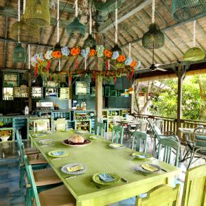 Restaurace v ubytování Adiwana Resort Jembawan