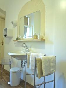 Uma casa de banho em Wohnzimmer