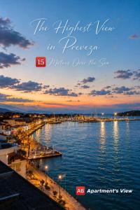 the highest river in provence reflects over the sea at AB Preveza Apartments-15 Meters Over the Sea Attic & Alexander's the Great Executive Suite in Preveza