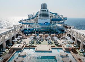 a view of the pool on a cruise ship at GYTf in Cairo