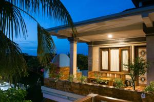 Balkón nebo terasa v ubytování Bulan Bali Homestay
