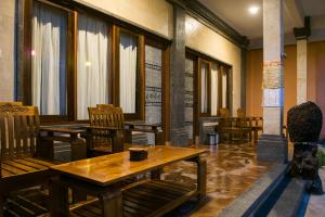Posezení v ubytování Bulan Bali Homestay