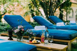 Posezení v ubytování Hotel Villa Sorgenfrei & Restaurant Atelier Sanssouci + 37 fotografií