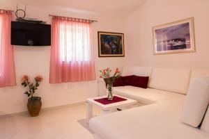 TV a/nebo společenská místnost v ubytování Apartments Mare
