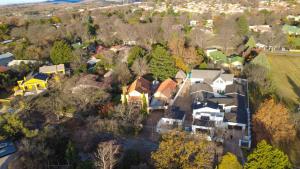 an aerial view of a house at Kariebi Guest House in Bethlehem