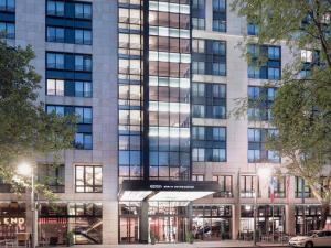 a rendering of a tall building at PULLMAN Berlin Schweizerhof - City Center, Zoo und Kurfürstendamm in Berlin