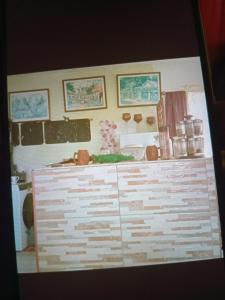 a view of a counter in a room at Rest &Rejoice in Bamboo Market