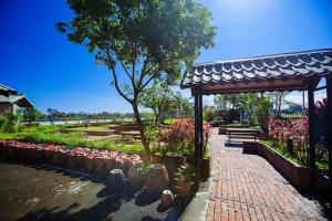 Jardín al aire libre en Chun Feng Cao Tang Homestay