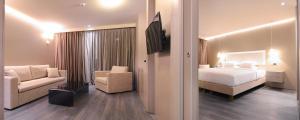 Posteľ alebo postele v izbe v ubytovaní Saz City Life Boutique Hotel