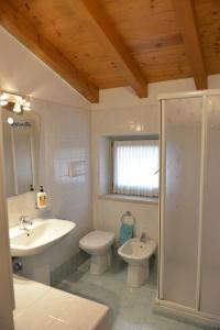 Koupelna v ubytování B&B Antiche Mura