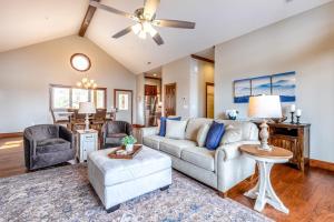 a living room with a couch and a table at Altitude with Gratitude in Whittier
