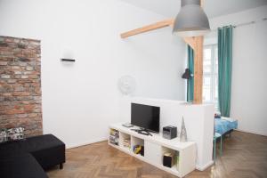 TV a/nebo společenská místnost v ubytování Venice Lagoon Apartment