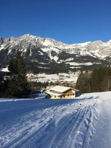 Haus Kaiserblick en invierno