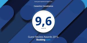 Certifikát, hodnocení, plakát nebo jiný dokument vystavený v ubytování Casavino Casablanca