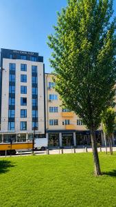 Bygningen som hotellet ligger i