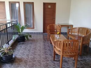 Istumisnurk majutusasutuses Aloha Hotel Yogyakarta