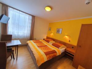 TV/trung tâm giải trí tại Hotel Busch in Wilster