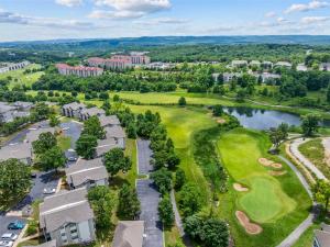 an aerial view of a golf course at a resort at Green Mountain Getaway 2BDR in Branson