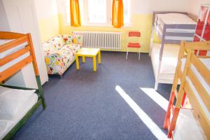 Postel nebo postele na pokoji v ubytování Hostel Franz Kafka
