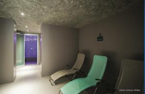 Posezení v ubytování B&B La Mugletta