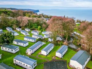 an aerial view of a lot of trailers at No29 - Uk52060 in Hartland