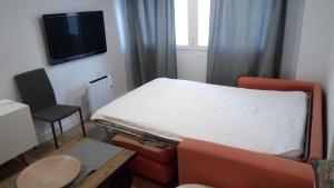 TV a/nebo společenská místnost v ubytování Casita Coqueta Free Parking