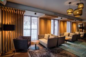 Зона вітальні в Vila 6aTo Hotel & Wellnes